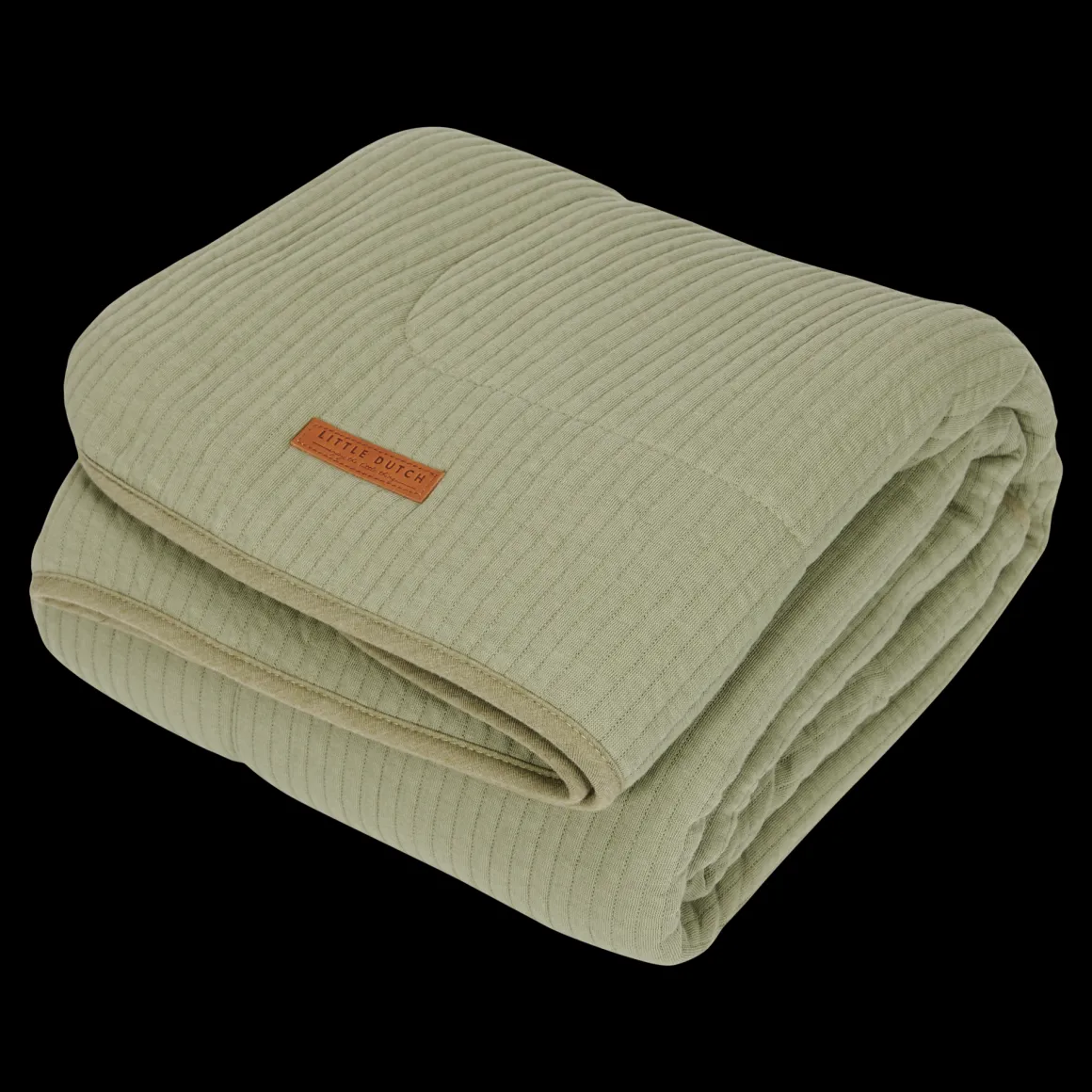 Little Dutch Ledikantdeken Pure & Soft Olive