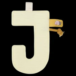 Little Dutch Letter J Geel