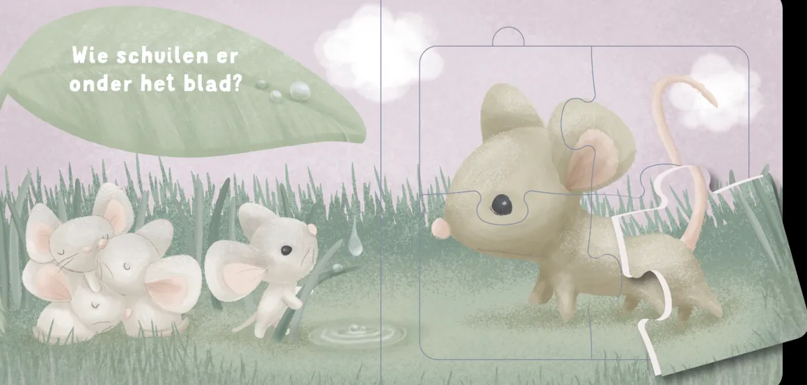 Little Dutch Mijn Dieren Puzzelboek