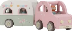 Little Dutch Speelgoedauto Met Caravan FSC
