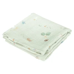 Little Dutch Swaddle Doeken Set Hydrofiel 70x70 Little Farm/Olive