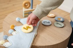 Little Dutch Verjaardagskroon Van Stof Met Cijfers Blauw