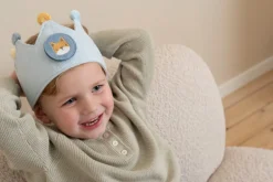 Little Dutch Verjaardagskroon Van Stof Met Cijfers Blauw