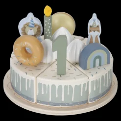 Little Dutch Verjaardagstaart Blauw FSC