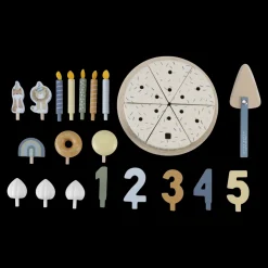 Little Dutch Verjaardagstaart Blauw FSC