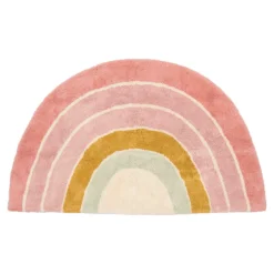 Little Dutch Vloerkleed Regenboog Pink