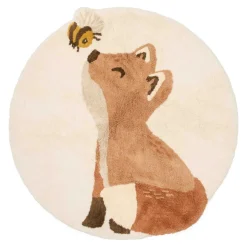Little Dutch Vloerkleed Vos 110x110 cm