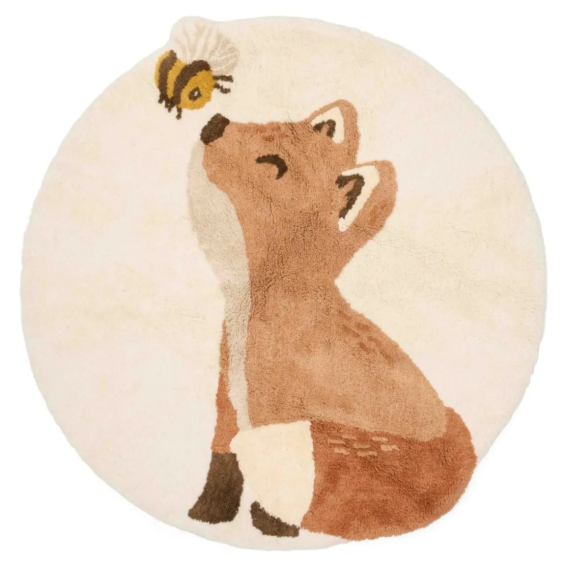 Little Dutch Vloerkleed Vos 110x110 cm