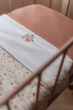 Little Dutch Wieglaken Fairy Flowers Geborduurd