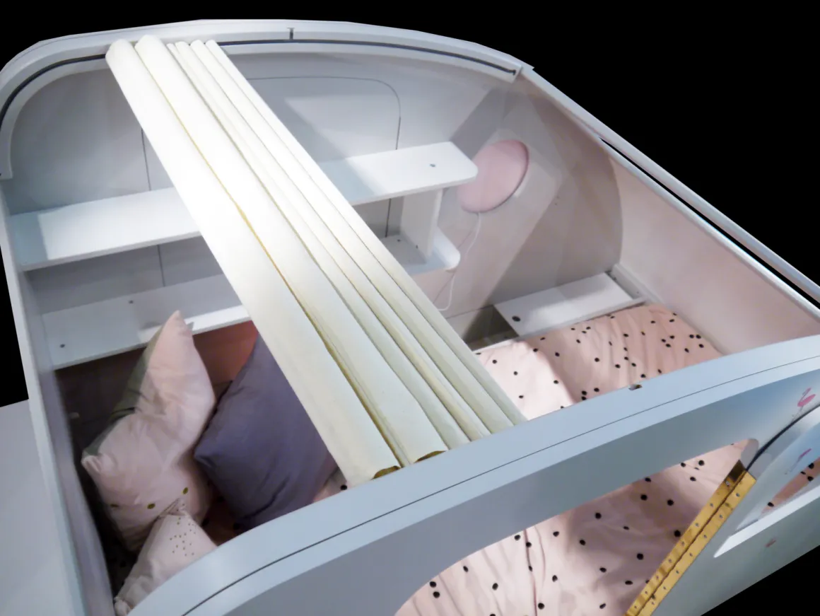 Mathy By Bols Caravanbed Rauw 90 x 190 cm