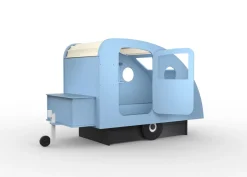 Mathy By Bols Caravanbed Azuur Blauw 90 x 190 cm