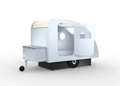 Mathy By Bols Caravanbed Poeder Blauw 90 x 190 cm