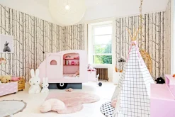 Mathy By Bols Caravanbed Poeder Roze 90 x 190 cm