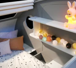 Mathy By Bols Caravanbed Poeder Roze 90 x 190 cm