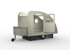 Mathy By Bols Caravanbed Cement Grijs 90 x 190 cm
