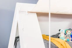 Mathy by Bols Tentbed met Slaaplade Wit 90 x 200 cm