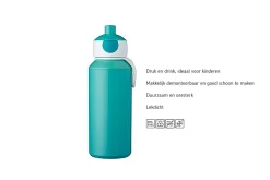 Mepal Drinkfles Pop-Up Campus 400 ML - Sailors Bay