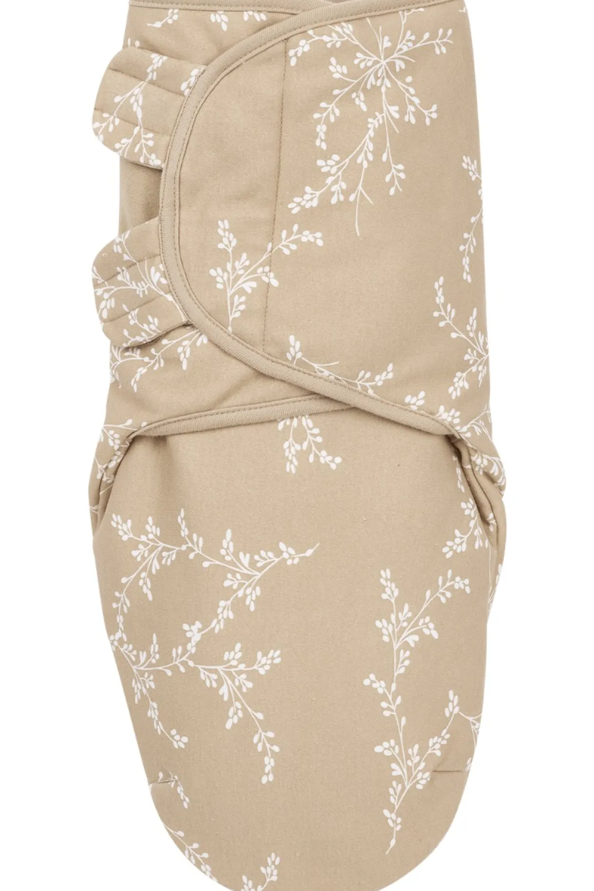 Meyco Baby Branches Swaddlemeyco Inbakerdoek Gevoerd Sand 0-3 Maanden