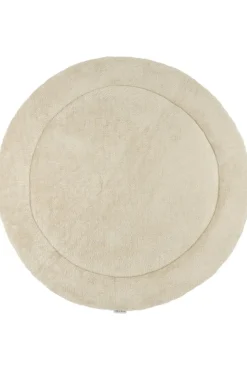 Meyco Baby Knit Basic Boxkleed Rond – Sand Melange 95 cm