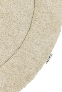 Meyco Baby Knit Basic Boxkleed Rond – Sand Melange 95 cm