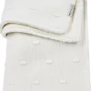 Meyco Baby Knots Teddy Ledikant Deken Offwhite 100x150 cm