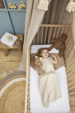 Meyco Baby Plume Baby Zomerslaapzak Soft Sand - 70cm