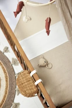 Meyco Baby Plume Wieglaken Offwhite - 75x100cm