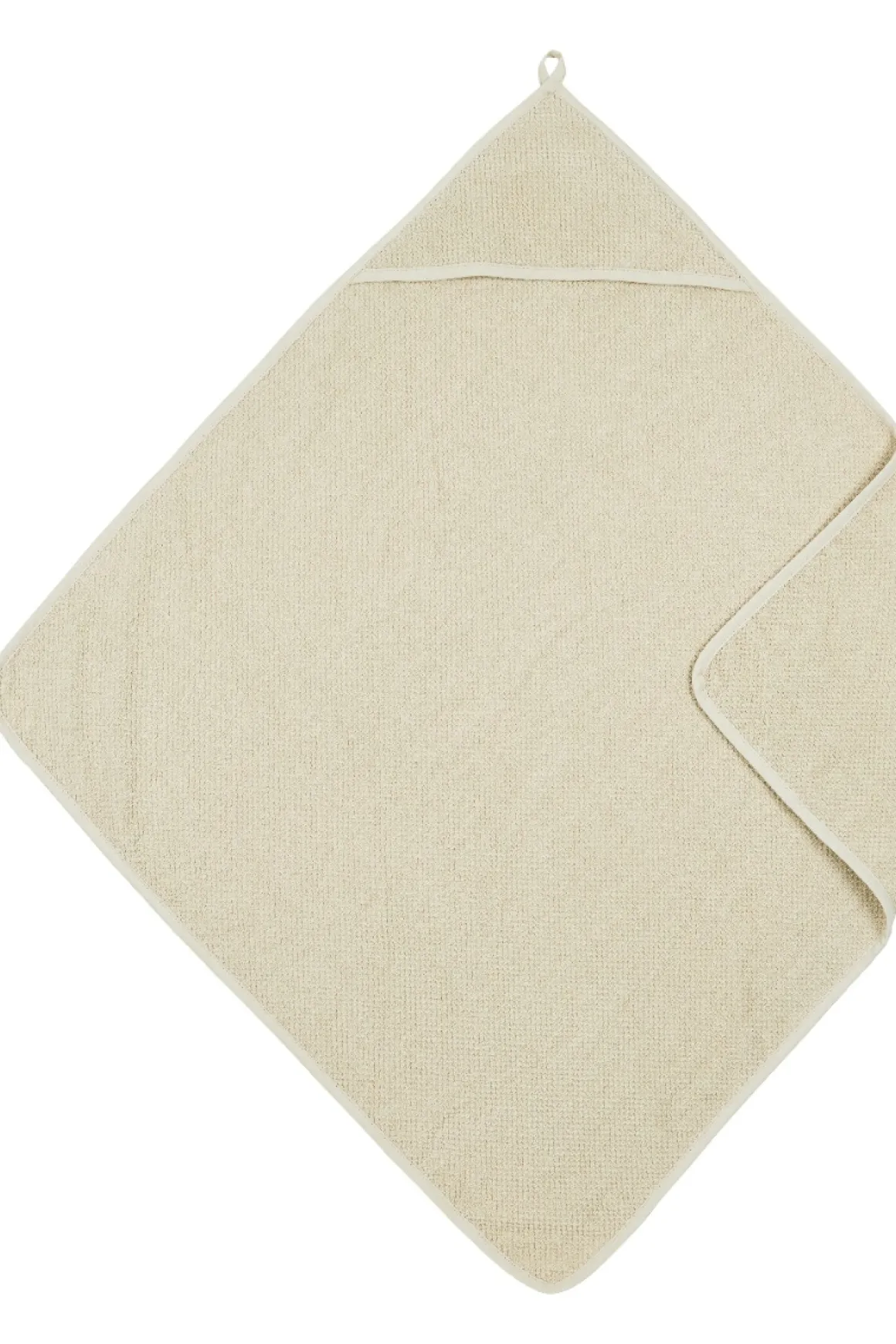 Meyco Baby Popcorn Badcape Soft Sand 75x75cm