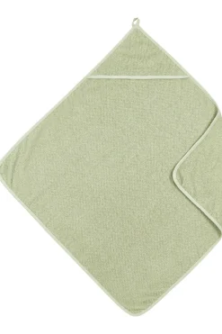 Meyco Baby Popcorn Badcape Soft Olive 75x75cm