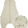 Meyco Baby Rib Spot Baby Winter Slaapoverall Jumper - Sand Melange - 80 cm
