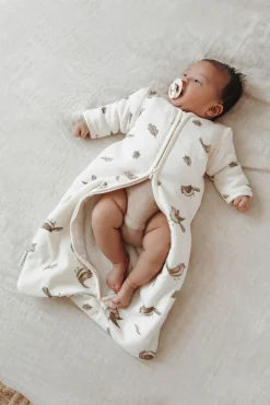 Meyco Baby Robin Baby Slaapzak Met Afritsbare Mouwen Multicolour 70cm