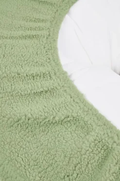 Meyco Baby Teddy Relaxhoes voor Voedingskussen Olive Green