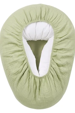 Meyco Baby Uni Relaxhoes Voor Voedingskussen Hydrofiel Soft Olive