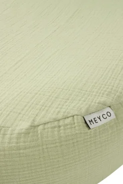 Meyco Baby Uni Relaxhoes Voor Voedingskussen Hydrofiel Soft Olive