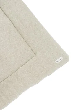Meyco Boxkleed Knit Basic Sand Melange 77x97 cm
