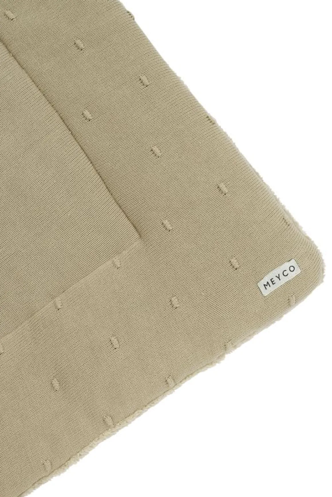 Meyco Boxkleed Mini Knots Sand 77x97 cm