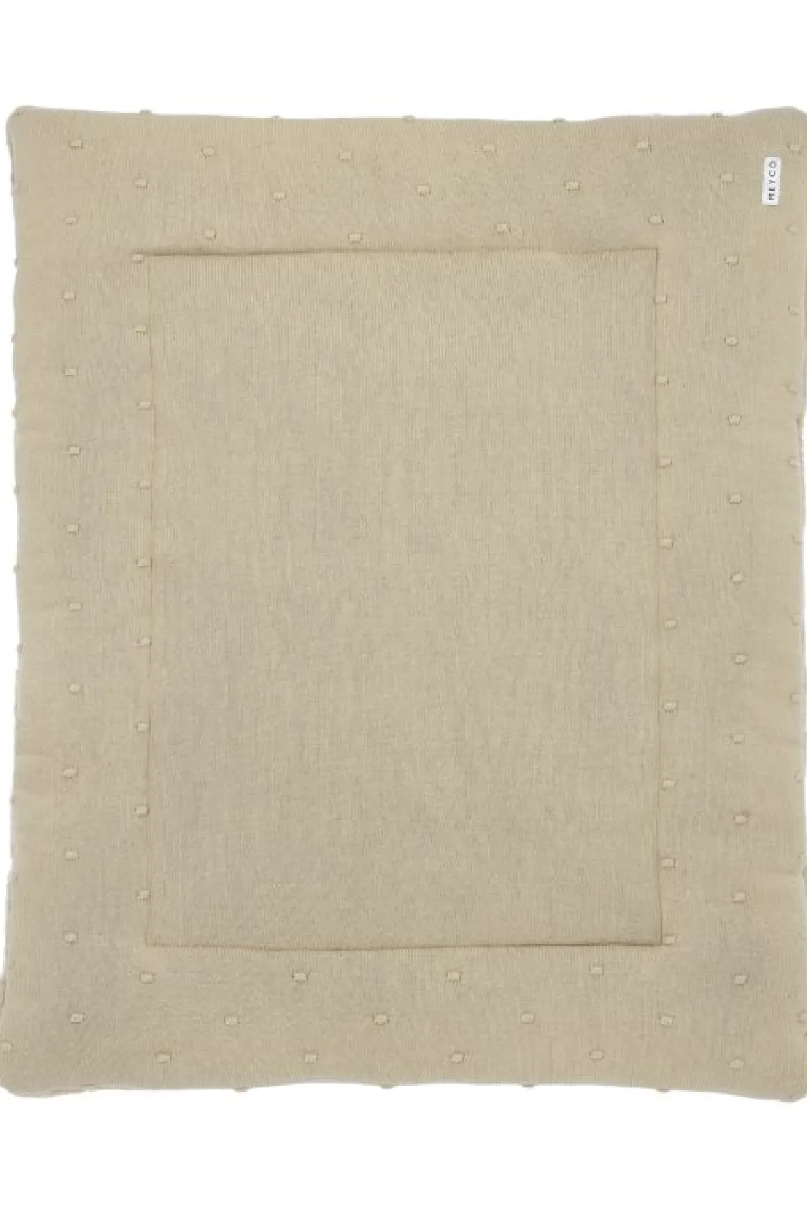 Meyco Boxkleed Mini Knots Sand 77x97 cm