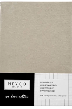 Meyco Jersey Hoeslaken 60x120 Sand