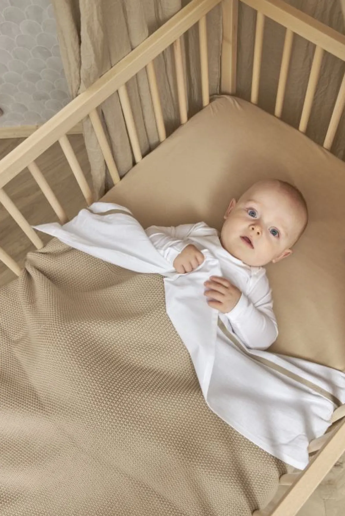 Meyco Jersey Hoeslaken 60x120 Sand