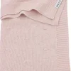 Meyco Ledikantdeken Mini Knots Soft Pink 100 x 150 cm
