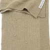 Meyco Ledikantdeken Mini Knots Sand 100 x 150 cm