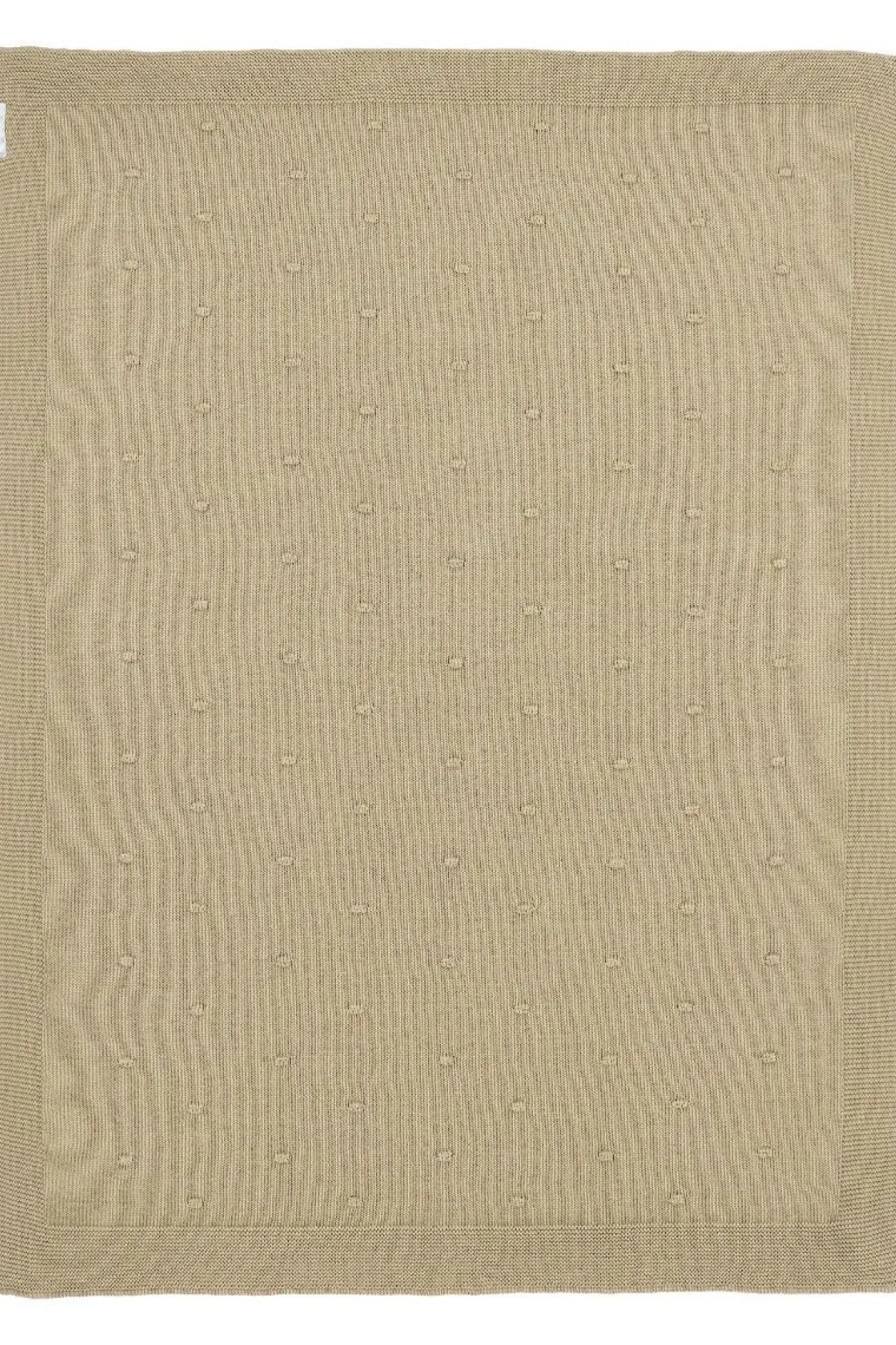 Meyco Ledikantdeken Mini Knots Sand 100 x 150 cm