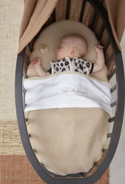 Meyco Ledikantlaken Ssst... Ik Slaap!! Sand 100 x 150 cm