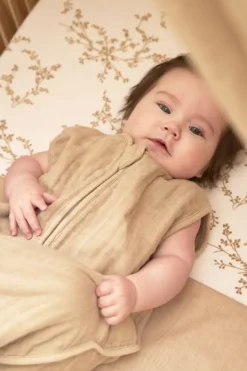 Meyco Slaapzak Hydrofiel 90 cm Uni Sand