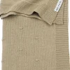 Meyco Wiegdeken Mini Knots Sand 75x100cm