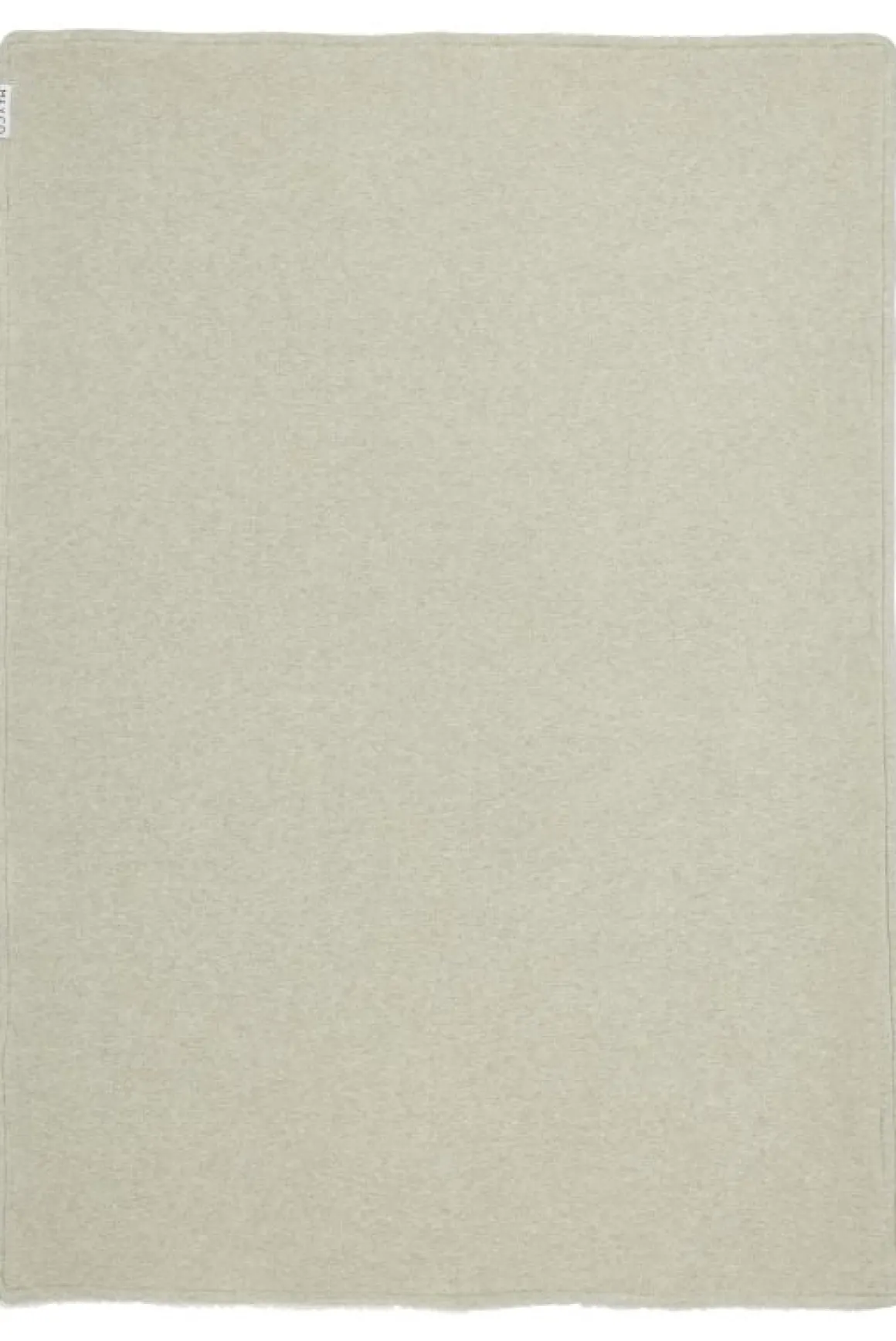 Meyco Wiegdeken Teddy Knit Basic Sand Melange 75x100cm