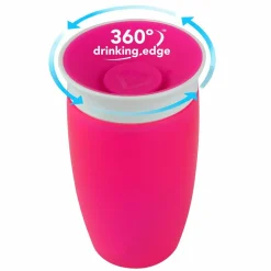 Munchkin Miracle Sippy Cup 360° Beker Roze