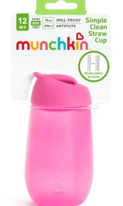 Munchkin Simple Clean Straw Cup Pink