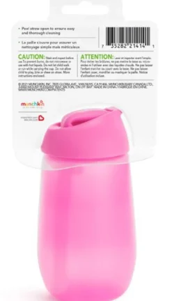 Munchkin Simple Clean Straw Cup Pink