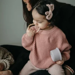 Mushie Bijtring Armbanden 3 Stuks Black/Natural/Caramel